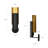 1-Light Contemporary Black Armed Wall Sconce
