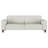 Evoke Greige Upholstered Tufted Sofa