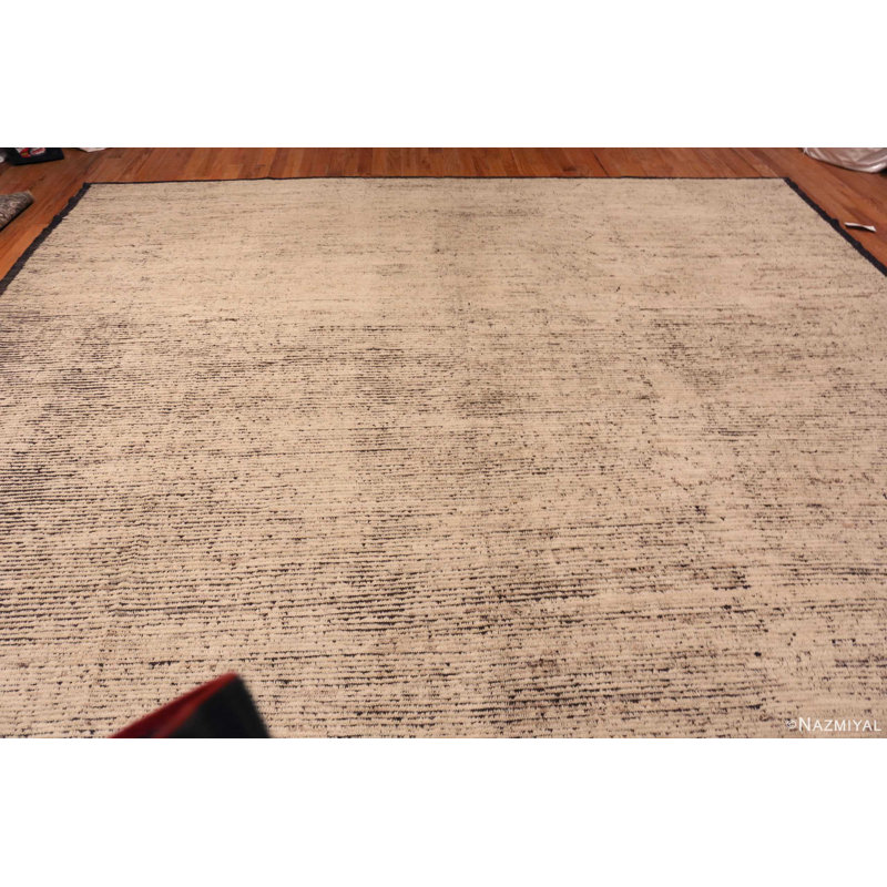 Best Modern Moroccan One-of-a-Kind Rectangle 13' x 15'5" Area Rug