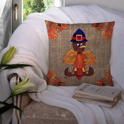 Thanksgiving Outdoor Throw Pillow