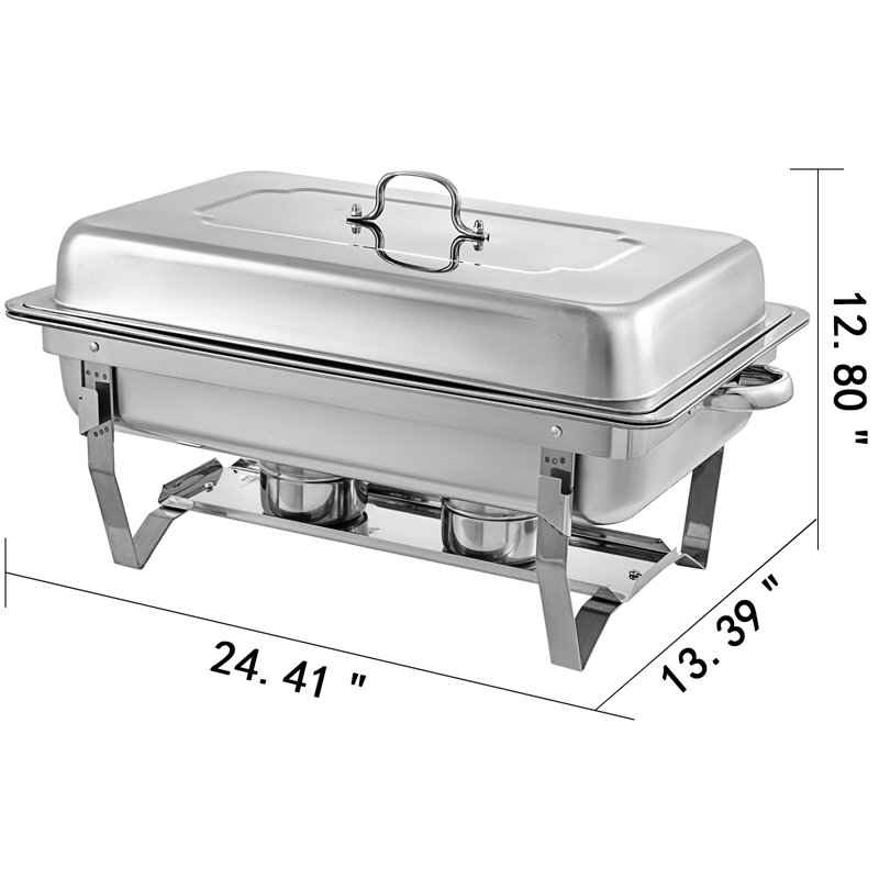 Buffet traiteur 8 pte Réchaud