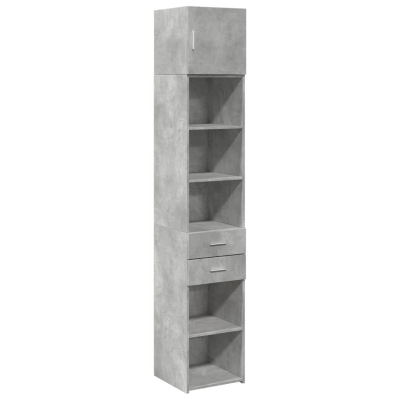 Sharrel Highboard, Concrete Grey