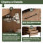 Base de meuble-lavabo double 60 po Verath Verath