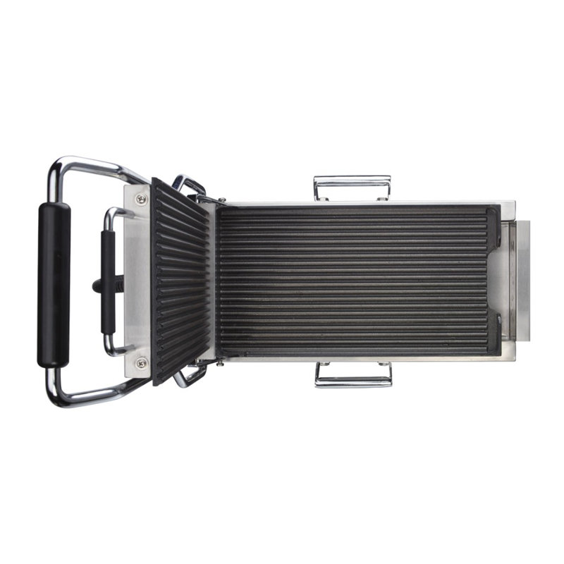 Waring 7.75'' Electric Grill Sandwich Maker & Panini Press with Lid