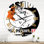 Style Passion Life Fashion Girl IV - horloge murale rétro