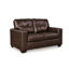 Ensemble de salon en cuir, canapé-lit et repose-pieds Rowen-83611745