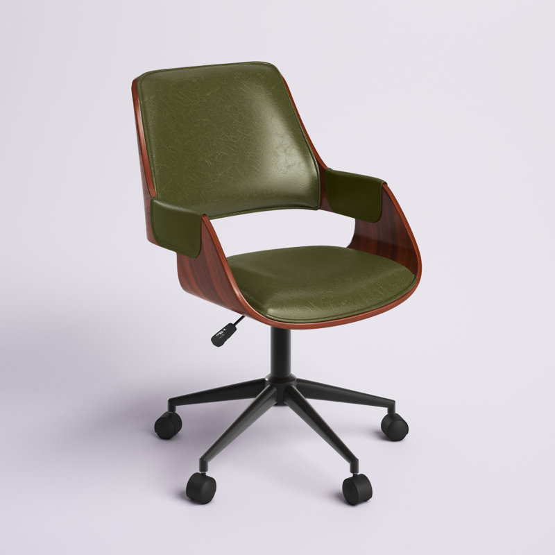 Chaise de bureau Lithonia, Vert