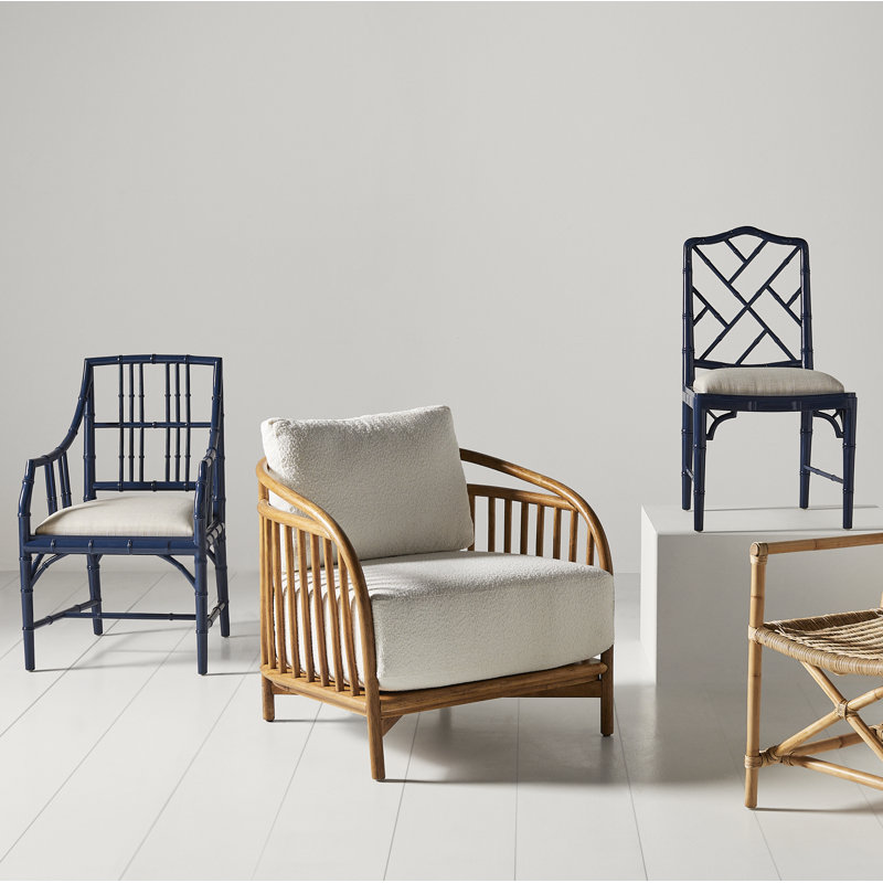 Theo Slat Back Arm Chair