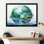 Earth Earth Blue II sur toile
