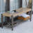 Nelida Stainless Steel Outdoor Bench