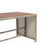 Ensemble de canapé modulaire d'extérieur en rotin 3 pièces