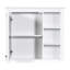 Armoire de rangement murale de salle de bain murale 30 po x 28 po, conception moderne, rangement dissimulé, armoire 28 po avec miroir, tableau, style,-1506493304