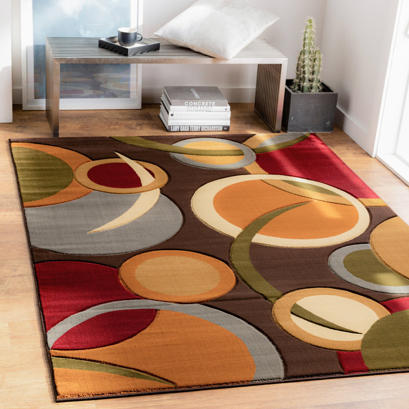 Maire Abstract Indoor Rug, Rectangle 7'10" x 10'3"