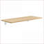 Table basse murale en acier pliable pour les petits espaces, peu encombrante Robuste pour le salon / salle de lavage