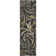 Premium Machine Washable Prisco Black Rug