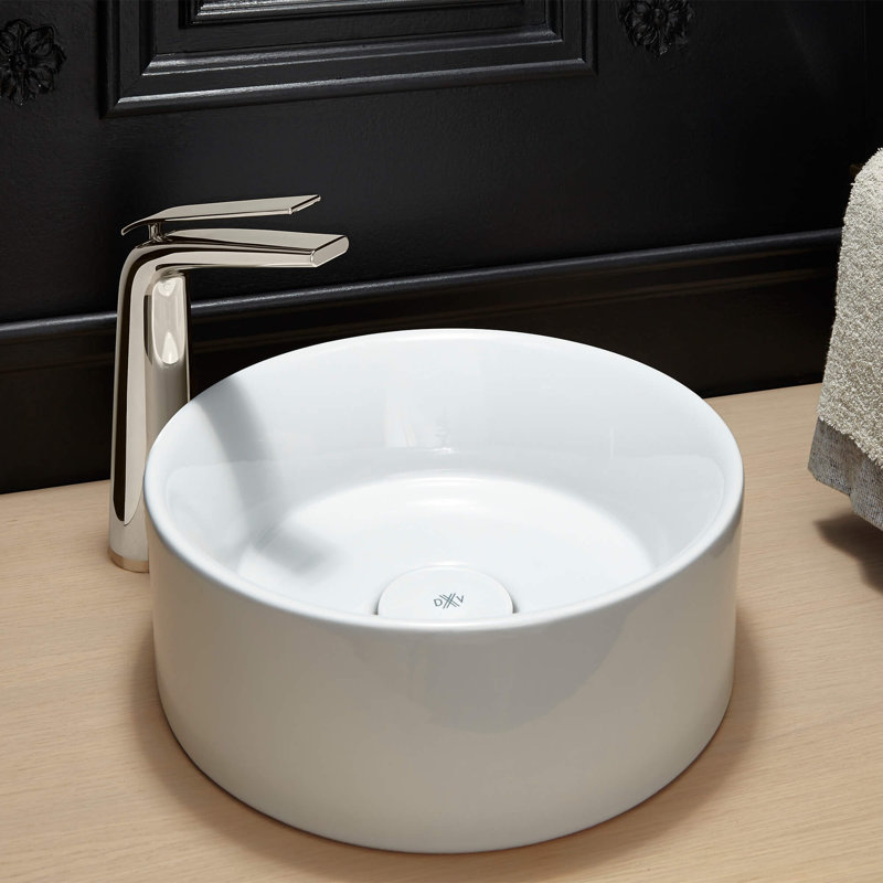 Modulus Monob Vessel Sink Bathroom Faucet, Brushed Nickel