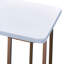 Bureau, bureau d'écriture blanc et doré