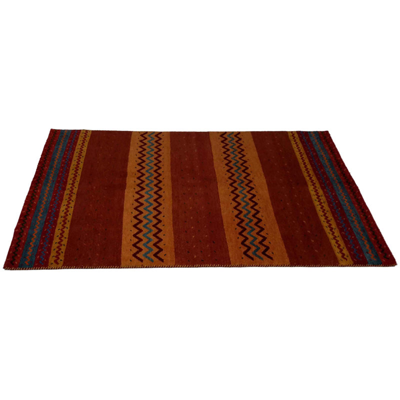 Chevron Area Rug in Multicolor
