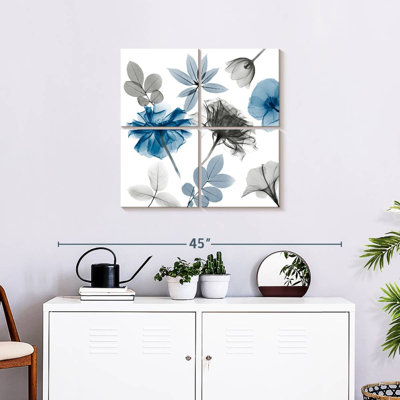 Collage floral I