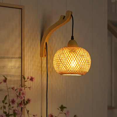 Bromarg Plug-in Armed Sconce