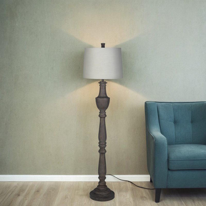 Polyresin 70" Floor Lamp