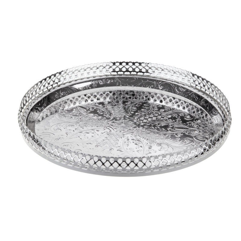 Queen Anne Silver Plated Tray