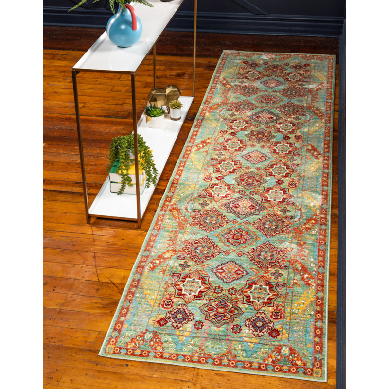 Glasser Oriental Indoor Rug, Runner 2'7" x 9'10"