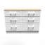 Fully Assembled St. George 6 Drawer Chest