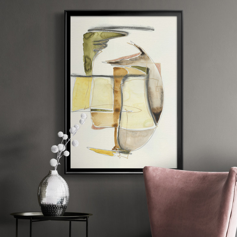«Brown Sugar I», reproduction d'art sur toile, H 30,5 po x l 22,5 po x P 1 po, Cadre noir