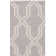 Rodgers Hand Woven Flat Weave Wool/Cotton Geometric Rug in Gray/Ivory