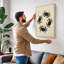 Four Crabs Japandi - Wrapped Canvas-1371353404-1371353407