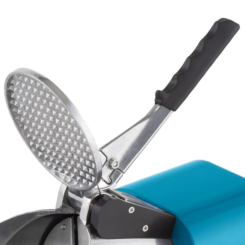 Snow Cone Machine with 3 Stainless Steel Blades -  Powerful 170W Easy To Use Countertop Crushed Ice Maker, Blue