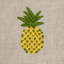 Tissu de broderie ananas-87208447