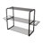 Stalwart 4-Tier Power Tool Organizer Shelving - Wall Mount Garage Storage System for Tools by Stalwart