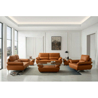 Ensemble de canapé en cuir 3 pièces