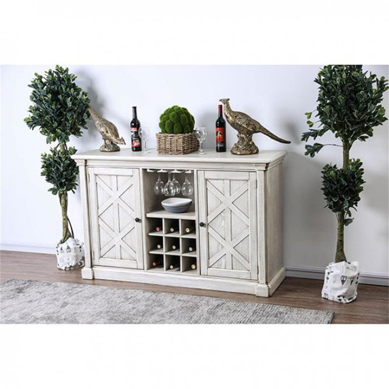 Rialto 57.5 " W Solid Wood Sideboard