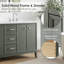 Ensemble de meuble-lavabo double 60 po-129420473