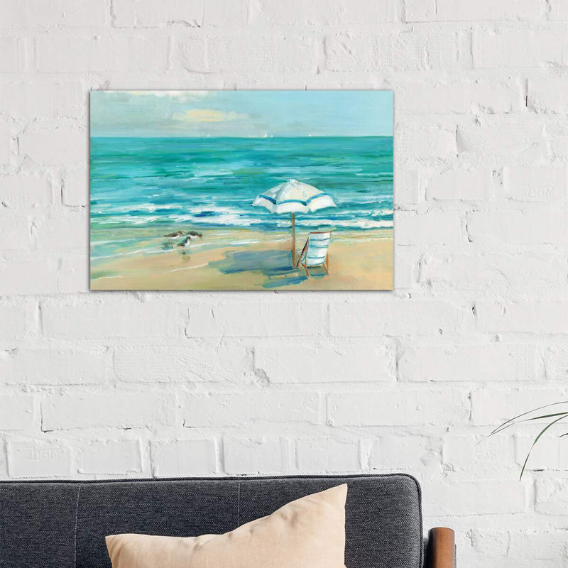 Simply Summer by Sally Swatland - Wrapped Canvas Painting, 66.04 cm H x 45.72 cm W x 1.91 cm D