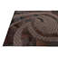 Tapis brun foncé Nakayama
