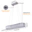 Miraleste 1 - Light LED Chandelier