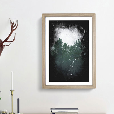 Snowing Upon The Trees - Painting