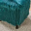 Frazier 45cm Wide Square Solid Colour Cube Ottoman