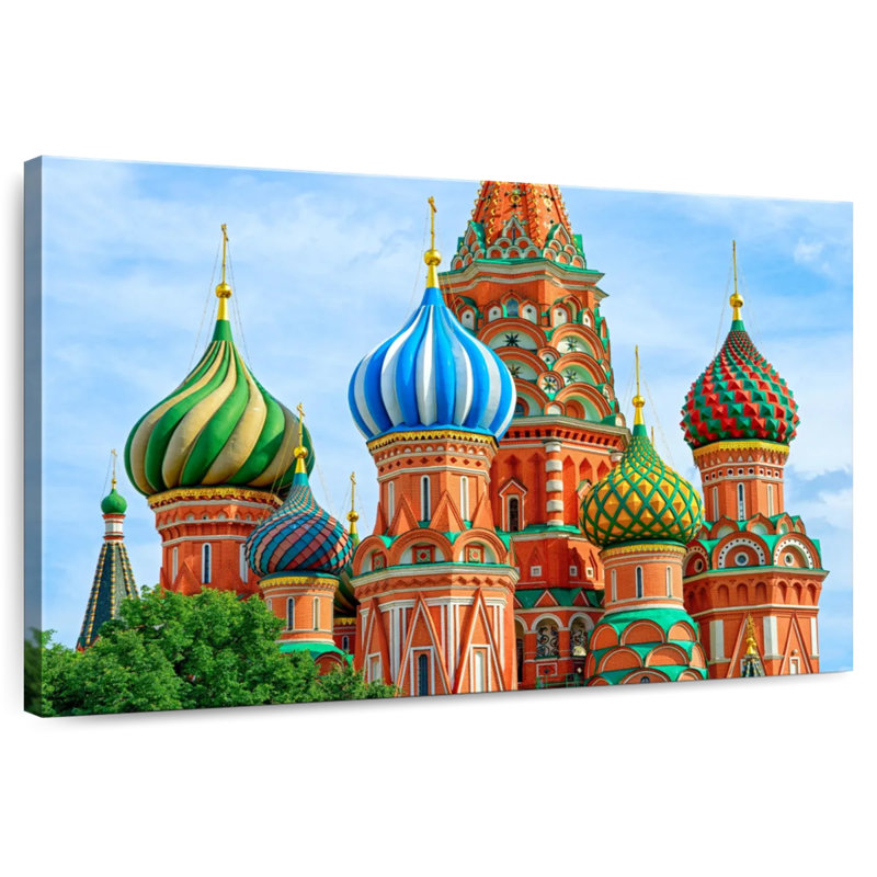 Adella Saint Basil's Cathedral In Moscow, 8" H x 12" W
