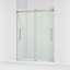 Levity Plus Frameless Sliding Shower Door, 77-9/16 In. H X 56-5/8 - 59-5/8 In. W, With 5/16 In.-Thick Crystal Clear Glass-1975576116