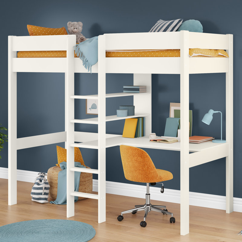 Uno Highsleeper with Integrated Desk and Shelving