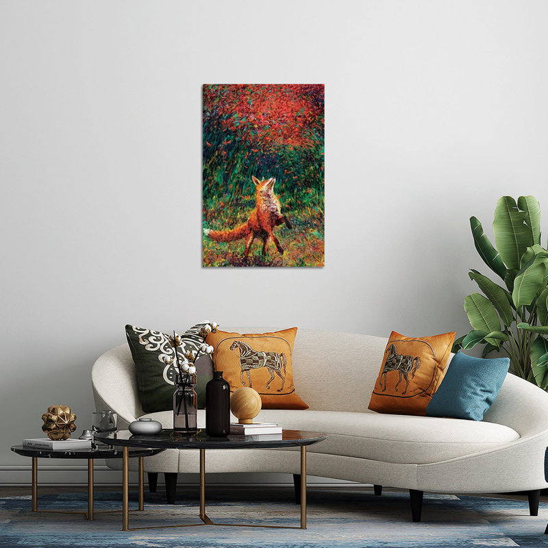 «Fox Fire» par Iris Scott - impression non encadrée, H 32 po x l 24 po x P 0,25 po
