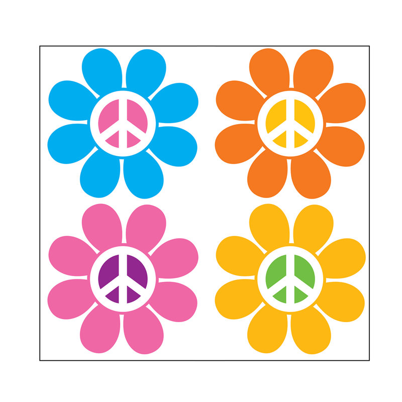 84'' Multicolor Cardboard 70s Backdrop Standup