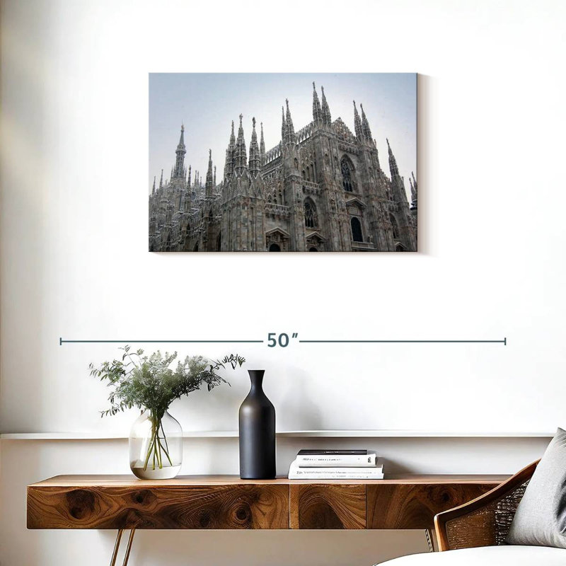 Ravi Milan Cathedral, 20" H x 30" W