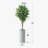 75'' Faux Ficus Tree in Pot