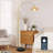Modern Arc Floor Lamp With Remote Control, Adjustable Height, And Smart LED Bulb - Dimmable Standing Lamp For Living Room Or Bedroom With Marble Base
